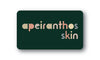 apeiranthos skin natural skincare Gift card 15 25 50 75 100 € φυσικά καλλυντικά κάρτα δώρου δέρμα επιδερμίδα